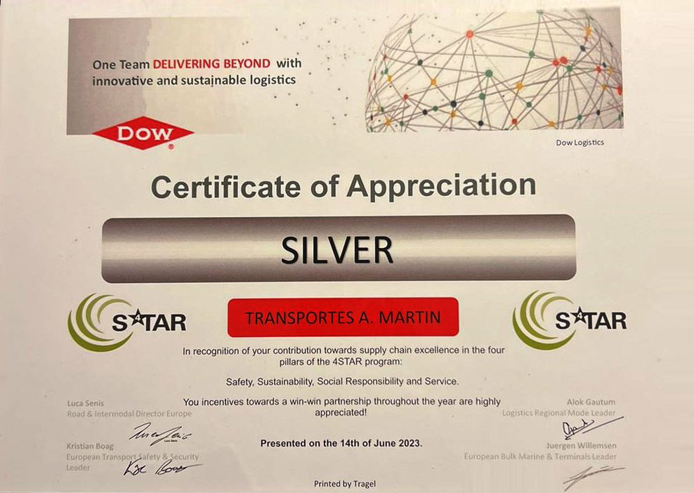 DOW Certification