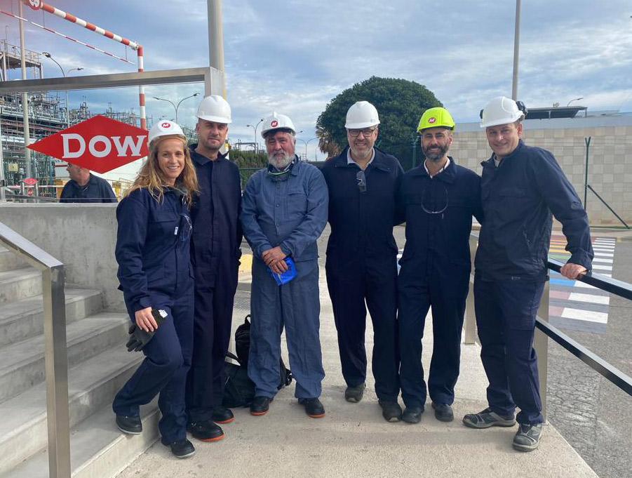 Visit to DOW facilities in Tarragona on November 16th, 2023