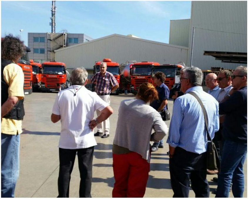 In collaboration with SCANIA some training sessions for drivers
