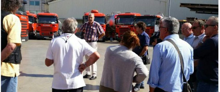 In collaboration with SCANIA some training sessions for drivers